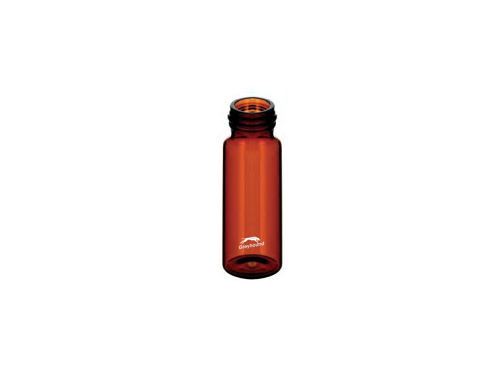 Picture of 30mL Environmental Storage Vial, Screw Top, Amber Glass, 24-400mm Thread, Q-Clean